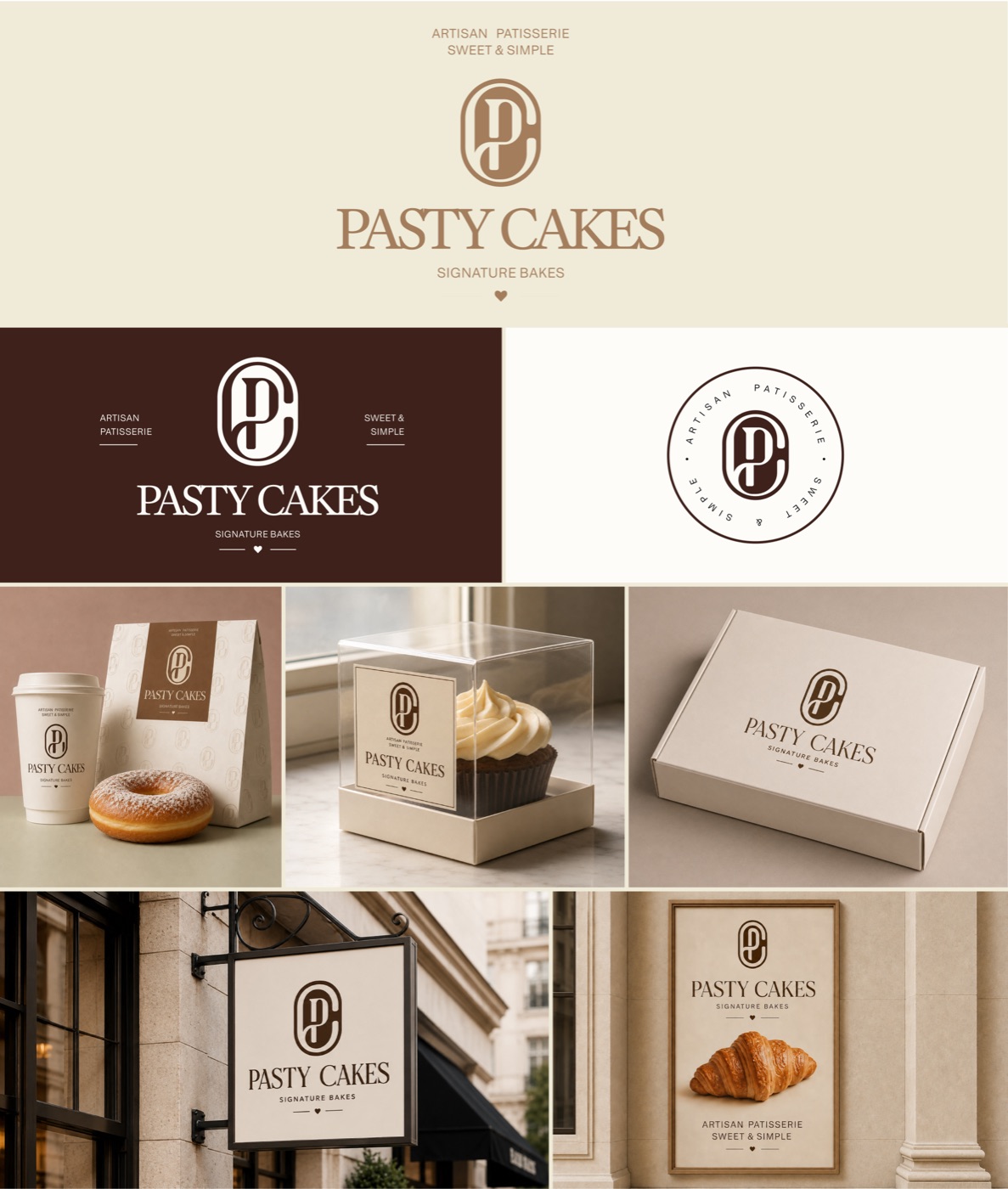 Pasty Cakes — Brand Identity