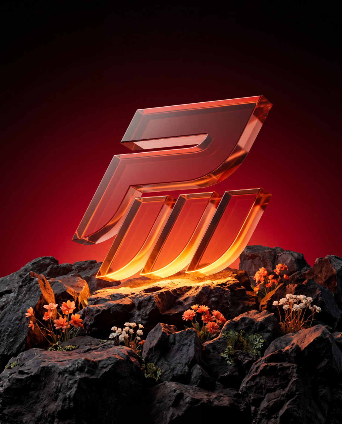 PocketMotors — 3D Logo